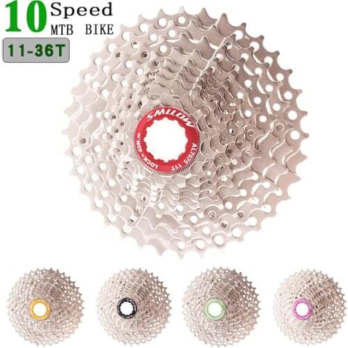 MTB 11-36T cassette 10 speed bicycle freewheel sprocket cdg 36T cog velocidade mountain bike flywheel ultralight 459g