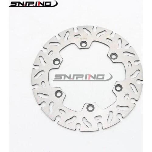 Stainless Steel Motorcycle Brake Disc Rotor Rear Brake Disc For Yamaha TTR250 DT200 DT230 WR200
