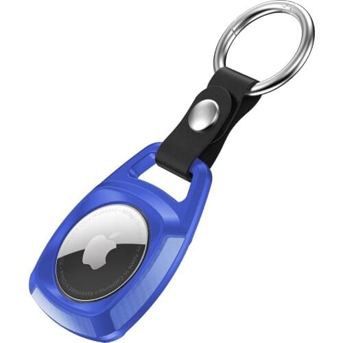 New For Apple Airtag Carbon Fiber Modelling TPU Case Silicon Protective Cover For Airtags Drop Shock Protective Cover