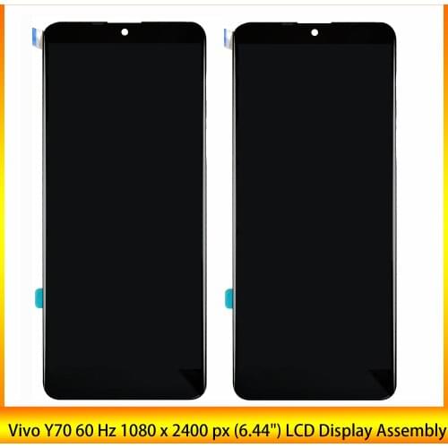 Original Amoled Screen 6.44" For Vivo Y70 LCD Display Touch Screen Digitizer Assembly Replacement Parts