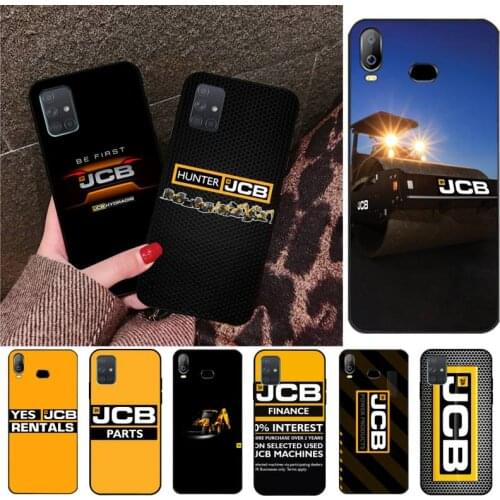 PENGHUWAN jcb excavator Coque Shell Phone Case For Samsung A10 A20 A30 A40 A50 A70 A71 A51 A6 A8 2018