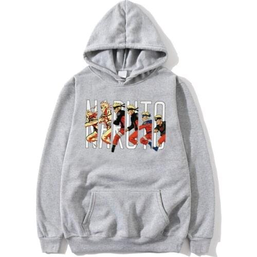 New Autumn Winter Hoodie Mens Hip pop Sweatshirts Harajuku Anime Naruto And Uchiha Afei Men Women Long Sleeve Hoody Clothing