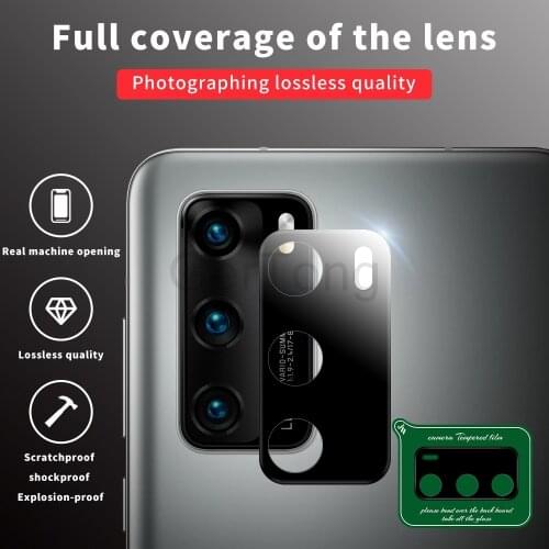 Protective Tempered Glass For Huawei P40 P40 Pro Plus Camera Lens Glass Cover For Huawei Honor V30 V30 Pro Screen Protector Film