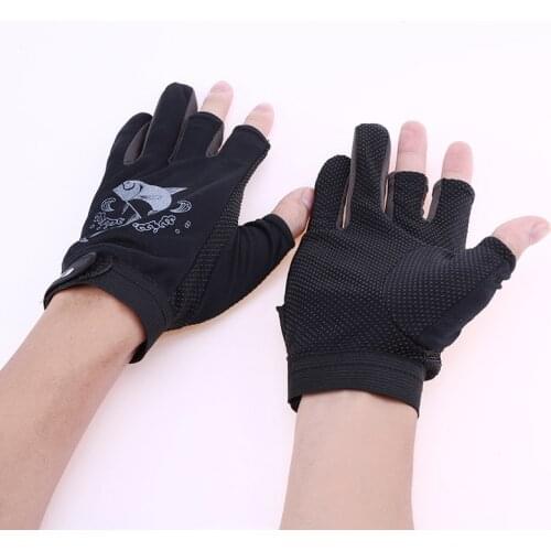 1Pair Half Finger Cycling Gloves Anti-Slip Gel Bicycle Riding Gloves Anti Slip For MTB Road Mountain Bike Glove Anti Shock Sport