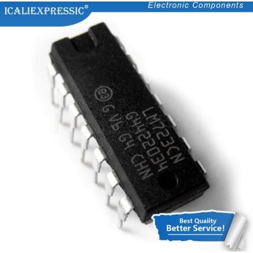 10PCS UC723L = LM723CN DIP14 LM723 DIP-14 MC1723CP DIP new and original IC
