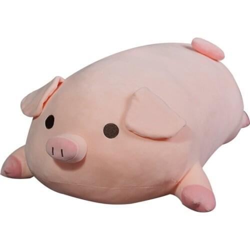 40/50/60/80CM New Creative Plush Fashion BOBO Pink Pig Home Sofa Bedroom Pillow Stuffed Cushion For Kids Gifts