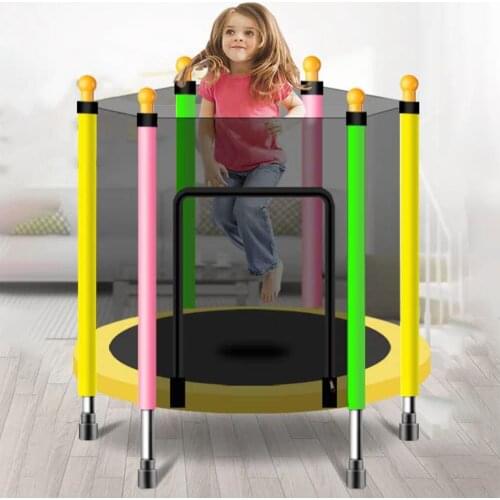 Safety Trampoline Net UV-Resistant Garden Trampoline Replacement Net For 3.97ft/4.59ft/4.92ft 6 Poles Trampolines Drop Shipping