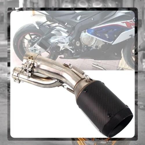 For BMW S1000RR S1000R S1000XR S1000 RR R XR 2017 2018 Motorcycle Muffler Exhaust System Pipe Middle Parts Motorbike