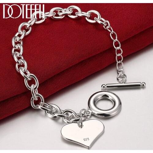 Браслеты любви DOTEFFIL China At AliExpress