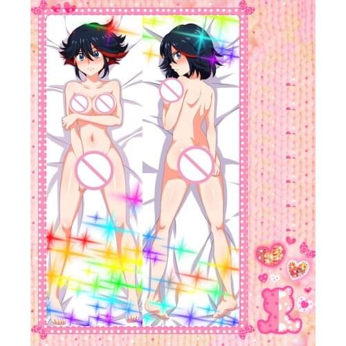 Japanese Anime Cartoon KILL la KILL 2Way / 2WT Sexy Double sided hugging Pillow Case Cover Pilllowcase