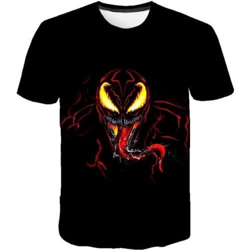 Venom Graphic T Shirt For Men Tee Camisetas Tops Ropa Hombre Streetwear Clothing Camisa Masculina Koszulki Chemise Homme Poleras