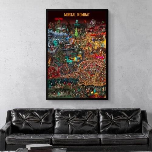 Mortal Kombat 11 Video Games Canvas Poster Home Wall Painting Decoration (No Frame)