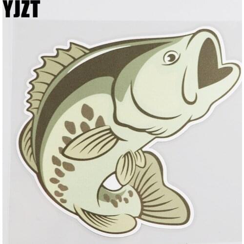 YJZT 15CMX13.9CM Individualization Shark Car Sticker Superior Quality Pvc Decal 6A-0198