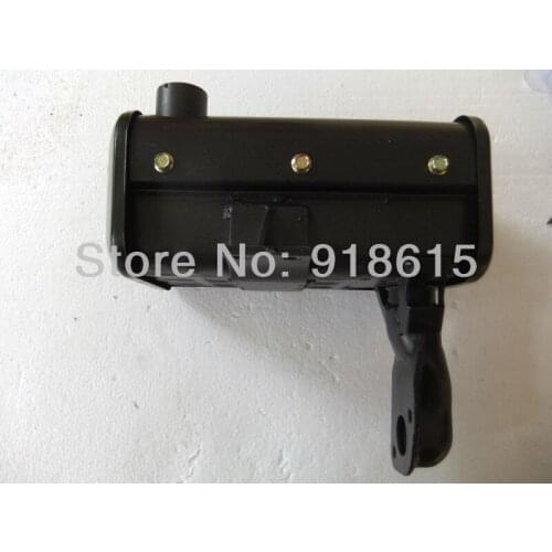 KIPOR KM186 KM186FA 186F Muffler ASSMEBLY EXHAUST PIPE FIT KDE6500E KDE5500E diesel generators parts