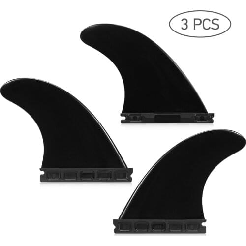 11.1cm Future Tri Fin 4.37'' Surfing Tri Fin Set Surfboard Fins FCS Future Fin Thruster 3 Packs water sports Surfing Board