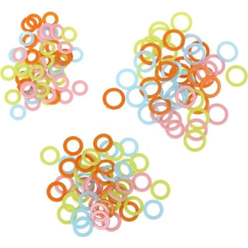 150pcs Round Knit Knitting Marking Circles Rings Markers Crochet Stitch DIY Sewing Accessories Dropship