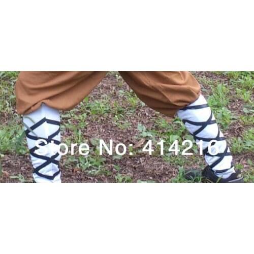 Martial arts kung fu tai chi leg wrapping leggings cool with elasticity 2colors