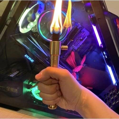 2021 NEW Cool Heavy Tribal torches torch model gasoline petroleum oil cigarette lighter Unusual Funny Special gift (no Kerosene)