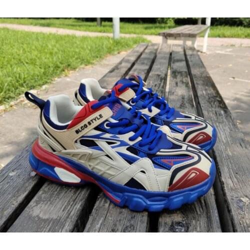 Spring Men Women Casual Sneakers Fashion Breathable Mesh Lace-Up Sports Shoes Unisex Zapatos Wear-Resistant Running Shoes 36-44