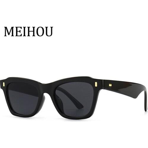 Fashion Cat Eye Sunglasses Women New Brand Design Vintage High-End Quality Cateye Sun Glasses Female Black Travel Shades UV400