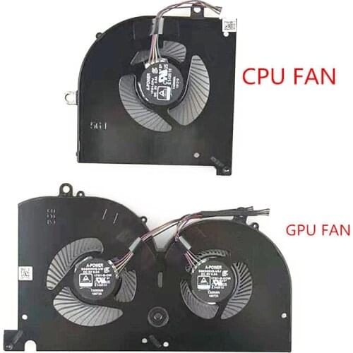 Laptop Cooling Fan BS5005HS-U3I BS5005HS-U3J DC5V 0.5A 4PIN for MSI GS75 17G1 17G2