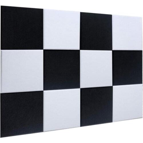 12 Pieces of Acoustic Foam Panels,Sound Insulation Panels,Bevel Sound Panels,for Acoustic Treatment of Home and Office