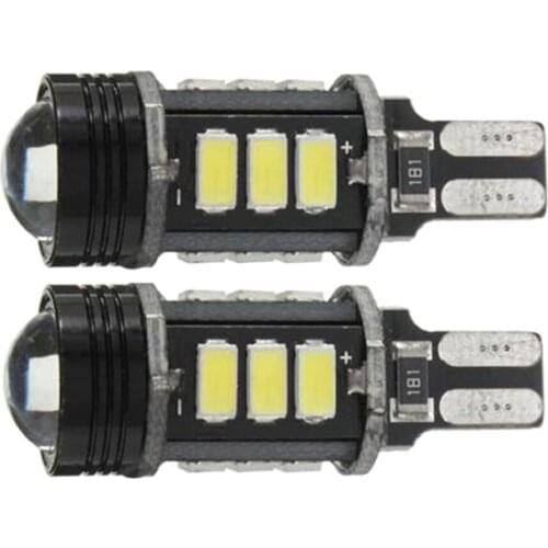 2pcs T15 15SMD-5630 Direct Replacement Backup Reverse LED Light Bulb for Car Auto