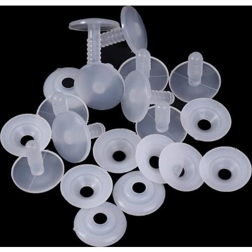 20Pcs(10sets) Plastic Doll Joints Dolls Accessories For Toys Making DIY Crafts