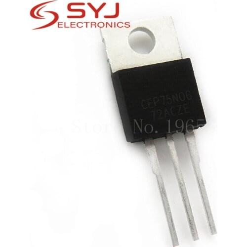 5pcs/lot CEP75N06 TO-220 60V 87A In Stock
