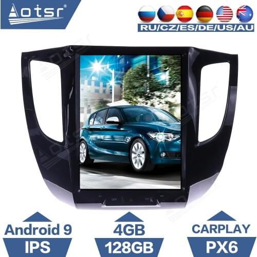 For Mitsubishi L200 5 2015 - 2019 Tesla Style Screen Android Car Auto Radio GPS Navigation PX6 Multimedia Video Player Stereo