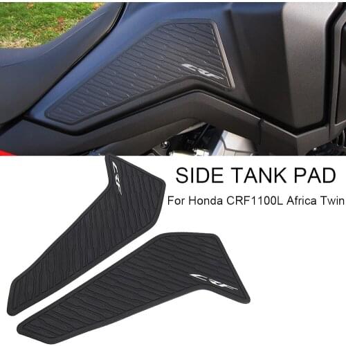 Motorcycle Side Fuel Tank Pad Rubber Sticker Side Pad For Honda CRF1100L Africa Twin 2020