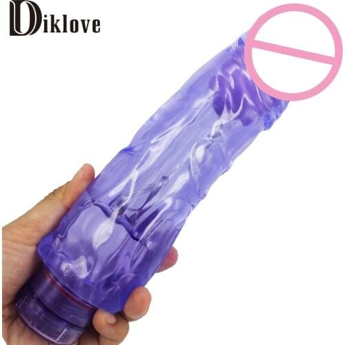 9.17 inch L: 23.3CM D: 5.1 cm Powerful Multi Speed vibrating super big thick Dildo Vibrator Penis Sex Toys Sex Products