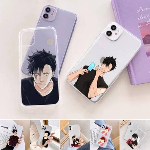 Haikyuu Kuroo Tetsurou P Phone Case For iphone 12 11 mini x xs xr pro max 8 7 6s 6 5 5s 5c se plus Transparent soft