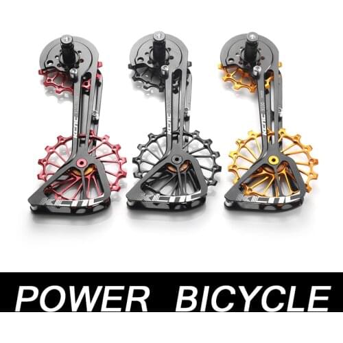 KCNC Lightweight Aluminum Alloy Road Bicycle Bike Oversized Pulley Cage OSPW For Shimano Road R9100/R8000 XT 14-16T Derailleur