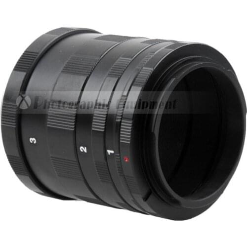 10PCS Macro Extension Tube Lens Ring for Canon 1100D 550D 600D 1000D 500D 50D SLR
