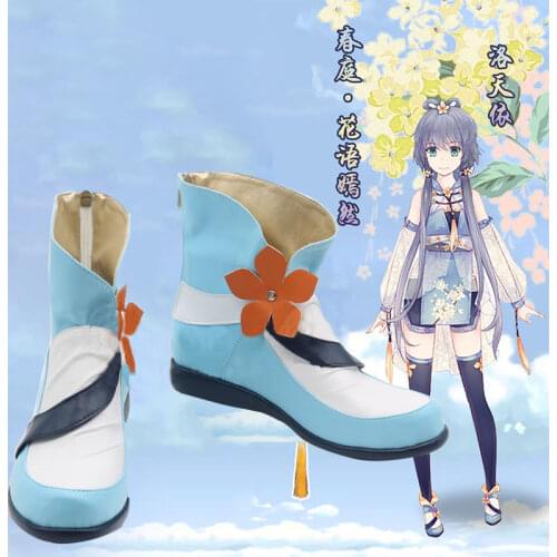 New Luo Tianyi Cosplay Shoes Anime boots Tailor Made