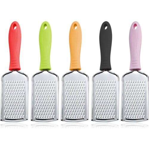2020 New Mini Design Sharp&Quick Fruit Vegetable Potato Stainless Steel Handheld Grater Slicer Kitchen Tool Stock Offer