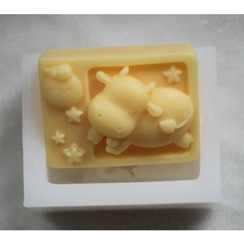 Wholesale!!! 1pcs Taurus of Constellation (XZ620) Silicone Handmade Soap Mold DIY Mold
