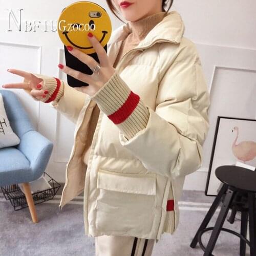 2020 New Short Thick Bread Style Women Parkas Easy To Match Loose Female Coat