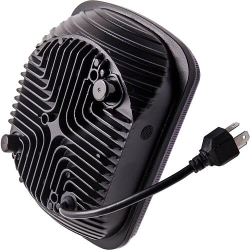 Fit For Jeep Cherokee XJ 1984-2001 7X6" 5X7" LED Headlight For Jeep Wrangler YJ 1986-95