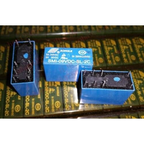 Relay SMI-09VDC-SL-2C 14F-2C-9V