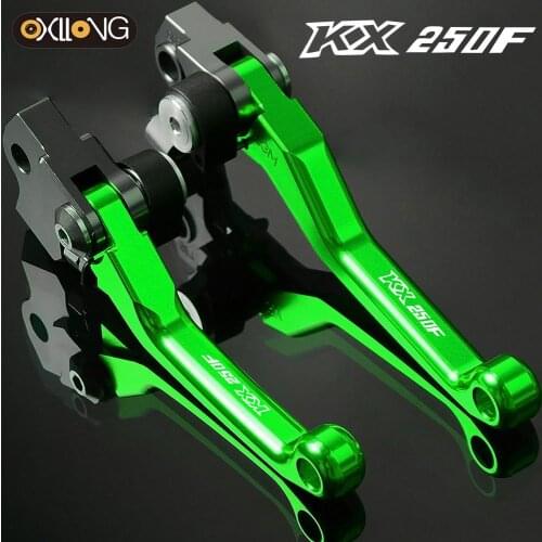 Pivot Motocross DirtBike CNC Aluminum Handle Brake Clutch Lever FOR Kawasaki KX250F 2013 2014 2015 2016 2017 2018 2019 KX 250F