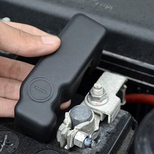 Car Battery Protection Cover ABS Battery Negative Protective Car Cover Cap For Toyota Land Cruiser 200 FJ 200 2008-2016