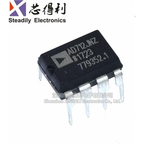 10pcs/lot New Ad712jnz Ad712jn Dip8 Dual Op Amp IC Dip-8