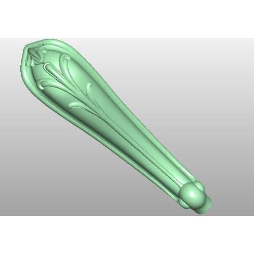 3D model STL format file for cnc router engraving furniture sofa cabinet chair leg pattern Artcam 731