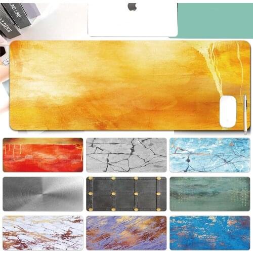 80x30cm 60x60cm Large Gaming Mouse Pad Computer Gamer Keyboard Mouse Mat PU Leather Waterproof Mousepad for PC Desk Pad