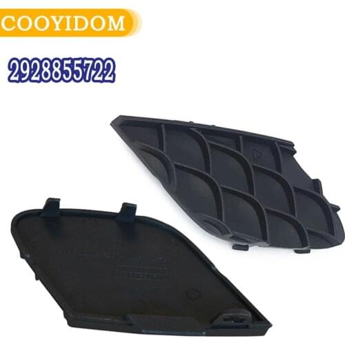 Car Front Bumper trailer Cover Tow Eye Cover level Trailer Hook hole Ring Cover plaque For Mercedes Benz GLE350 2016 2017 2018