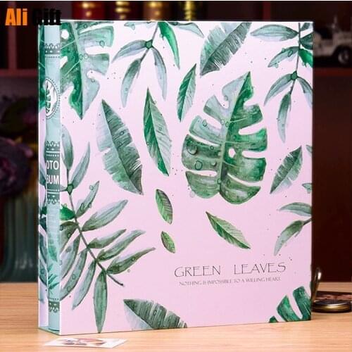 Large 6 Inch Intert Photo Album 4D 200 Pages Scrapbook Paper Baby Family Scrapbook Albums Wedding Photo Scrapbooking Album