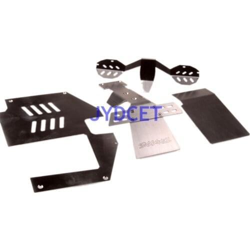 Stainless Steel Armor Protection Skid Plate Chassis Axle Guard RC Car Traxxas 1/7 Unlimited Desert Racer UDR 85076-4