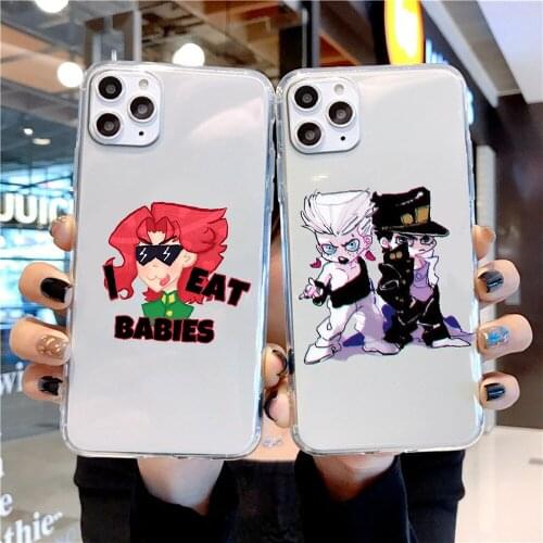JOJO Bizarre Adventure cute Phone Case For Huawei Honor 6 7 8 9 10 10i 20 A C X Lite Pro Play transparent soft coque trend